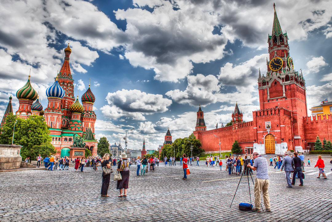 Red Square & St Basil's Cathedral - Moscow